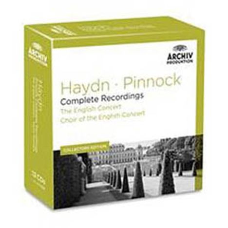Joseph Haydn (1732-1809): Trevor Pinnock - Complete Haydn Recordings (Archiv Produktion), 12 CDs
