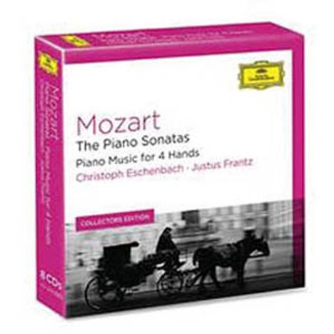 Wolfgang Amadeus Mozart (1756-1791): Klaviersonaten Nr.1-18, 8 CDs