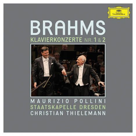 Johannes Brahms (1833-1897): Klavierkonzerte Nr.1 &amp; 2, 2 CDs