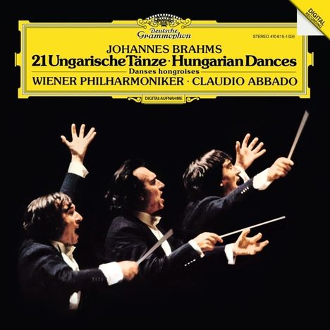 Johannes Brahms (1833-1897): Ungarische Tänze Nr.1-21 (180g), LP