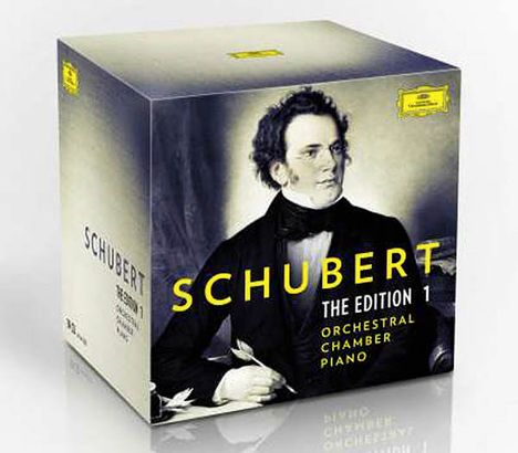 Franz Schubert (1797-1828): The DG-Edition 1 - Orchesterwerke, Kammermusik, Klavierwerke, 39 CDs