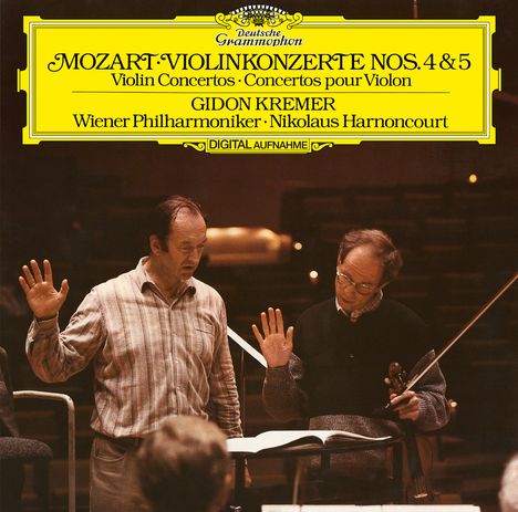 Wolfgang Amadeus Mozart (1756-1791): Violinkonzerte Nr.4 &amp; 5 (180g), LP