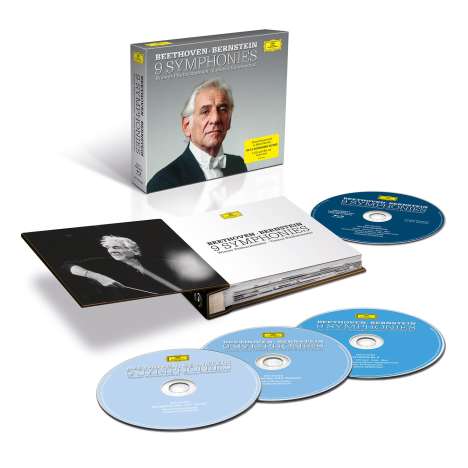 Ludwig van Beethoven (1770-1827): Symphonien Nr.1-9 (Deluxe-Ausgabe mit Blu-ray Audio), 5 CDs und 1 Blu-ray Audio
