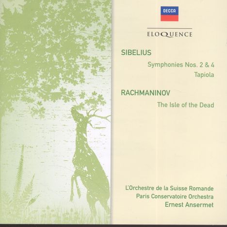 Jean Sibelius (1865-1957): Symphonien Nr.2 &amp; 4, 2 CDs