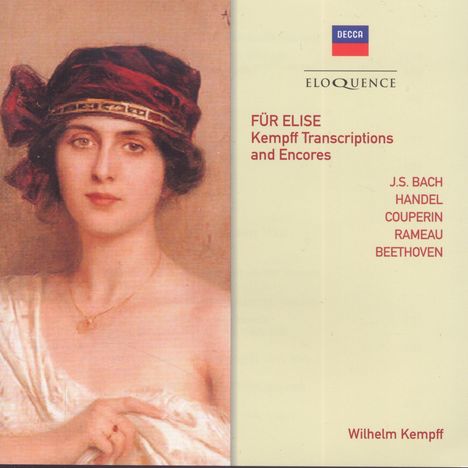 Wilhelm Kempff - Kempff Transcriptions and Encores, CD