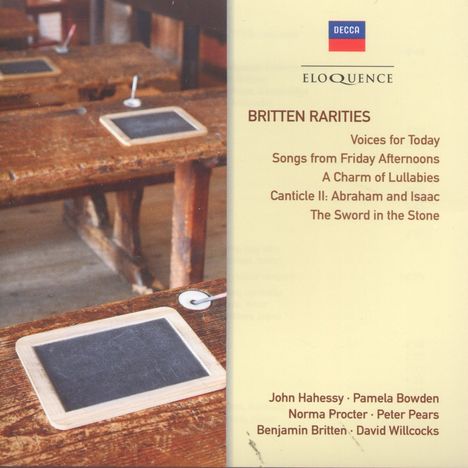 Benjamin Britten (1913-1976): Britten Rarities, CD