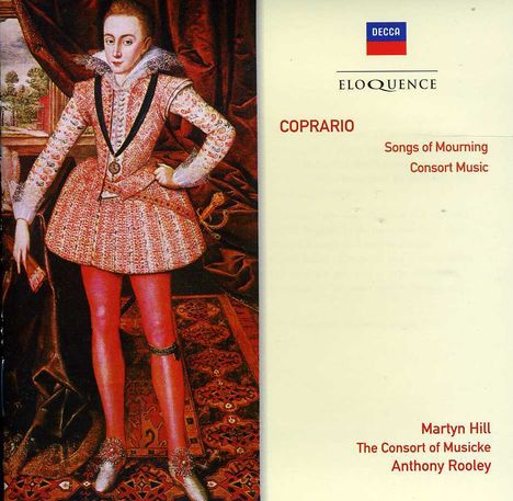 John Coprario (1570-1626): Songs of Mourning, CD