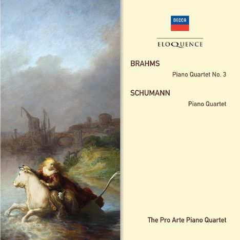 Johannes Brahms (1833-1897): Klavierquartett Nr.3 op.60, CD