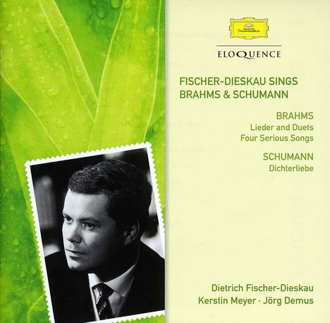 Dietrich Fischer-Dieskau singt Brahms &amp; Schumann, 2 CDs