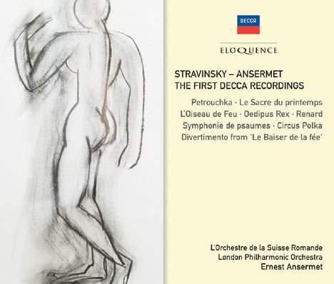 Igor Strawinsky (1882-1971): Ernest Ansermet dirigiert Strawinsky, 4 CDs