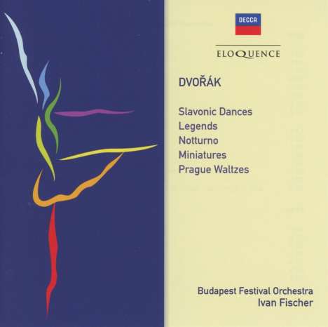Antonin Dvorak (1841-1904): Slawische Tänze Nr.1-16, 2 CDs