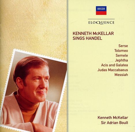 Kenneth McKellar sings Händel, CD