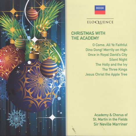 Academy St. Martin - Christmas, CD