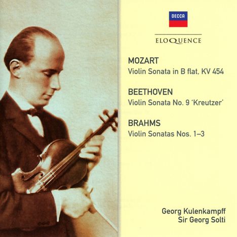 Johannes Brahms (1833-1897): Sonaten für Violine & Klavier Nr.1-3, 2 CDs