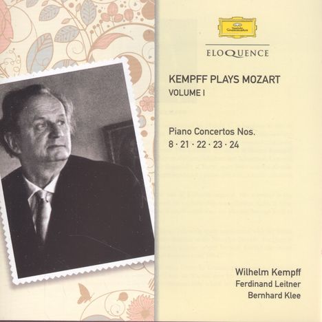 Wilhelm Kempff - Kempff Plays Mozart Vol.1, 2 CDs