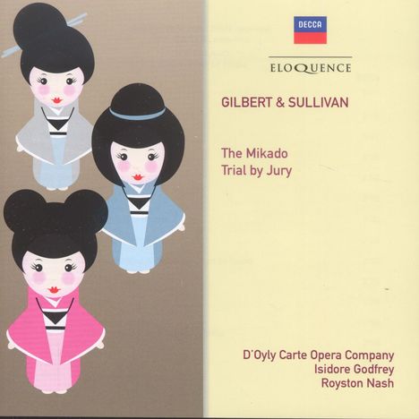 Arthur Sullivan (1842-1900): The Mikado, 2 CDs