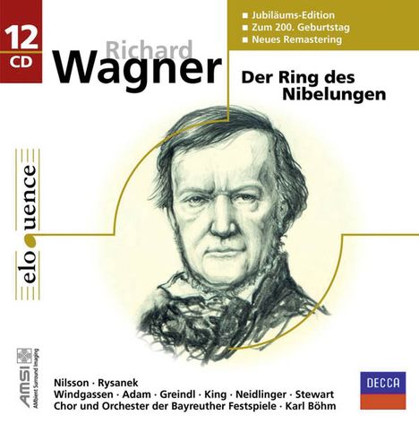 Richard Wagner (1813-1883): Der Ring des Nibelungen, 12 CDs