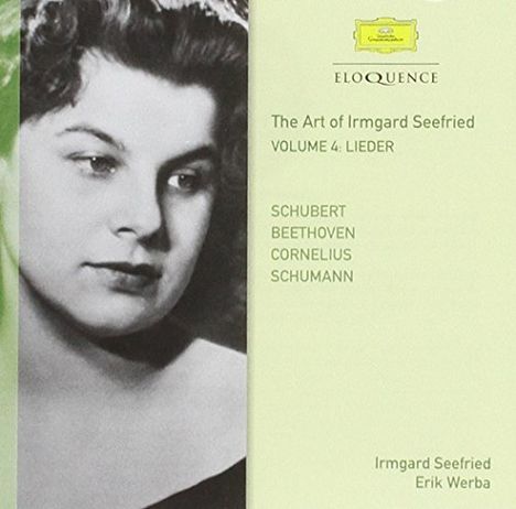 The Art of Irmgard Seefried Vol.4 - Lieder, CD