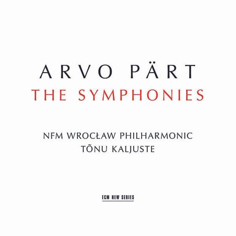 Arvo Pärt (geb. 1935): Symphonien Nr.1-4, CD