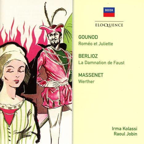 Irma Kolassi &amp; Raoul Jobin - Gounod / Berlioz / Massenet, CD