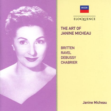 Janine Micheau - The Art of Janine Micheau, CD