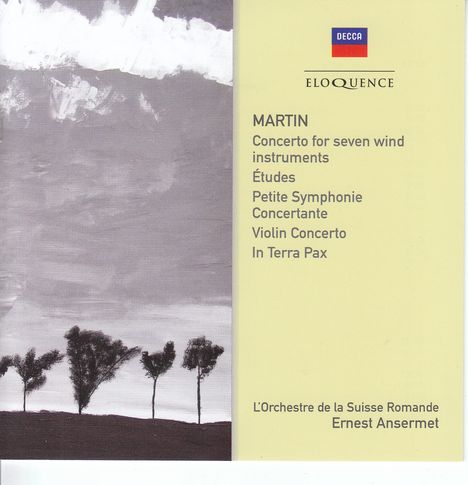 Frank Martin (1890-1974): Konzert für 7 Bläser, Pauken, Percussion, Streicher, 2 CDs