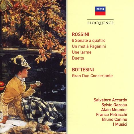 Gioacchino Rossini (1792-1868): Streichersonaten Nr.1-6, 2 CDs