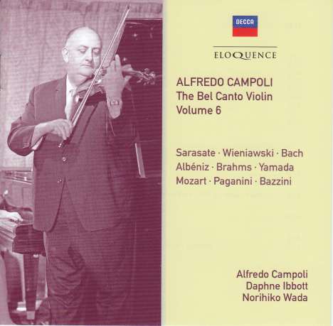 Alfredo Campoli - The Bel Canto Violin Vol.5, 2 CDs