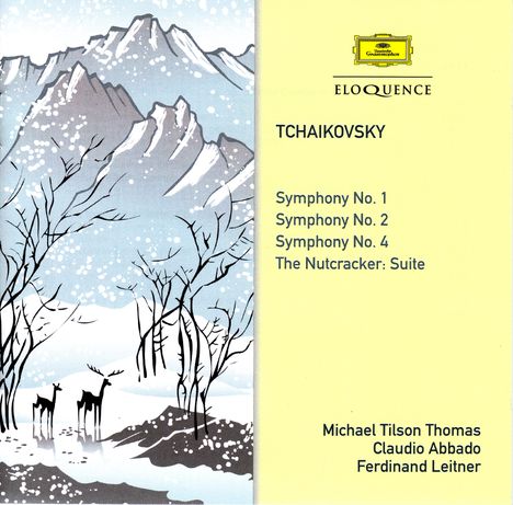 Peter Iljitsch Tschaikowsky (1840-1893): Symphonien Nr.1,2,4, 2 CDs
