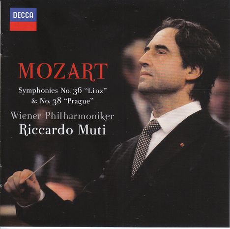 Wolfgang Amadeus Mozart (1756-1791): Symphonien Nr.36 &amp; 38, CD