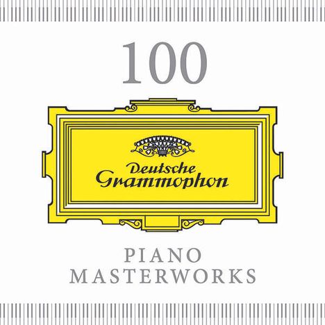 100 Piano Masterworks, 5 CDs