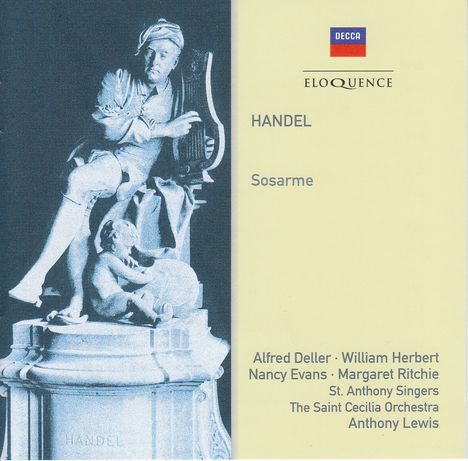 Georg Friedrich Händel (1685-1759): Sosarme, 2 CDs