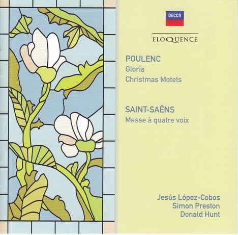 Francis Poulenc (1899-1963): Gloria G-dur, CD