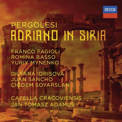 Giovanni Battista Pergolesi (1710-1736): Adriano in Siria, 3 CDs