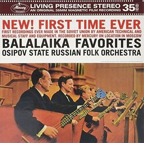 Osipov State Russian Folk Orchestra - Balalaika Favorites (180g), LP