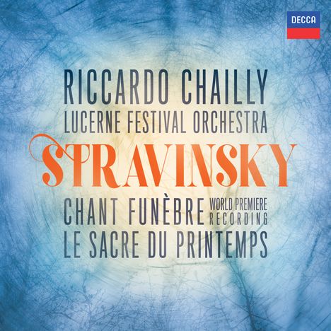 Igor Strawinsky (1882-1971): Chant funebre op.5, CD