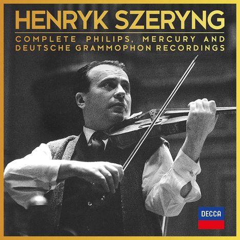 Henryk Szeryng - Complete Philips, Mercury &amp; Deutsche Grammophon Recordings, 44 CDs