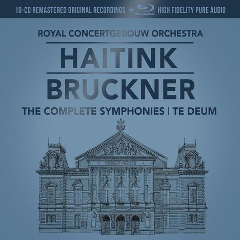 Anton Bruckner (1824-1896): Symphonien Nr.0-9 (mit Blu-ray Audio), 10 CDs und 1 Blu-ray Audio