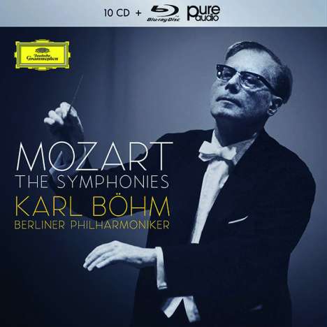 Wolfgang Amadeus Mozart (1756-1791): Symphonien Nr.1-41 (mit Blu-ray Audio), 10 CDs und 1 Blu-ray Audio
