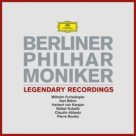 Berliner Philharmoniker - Legendary Recordings (180g), 6 LPs