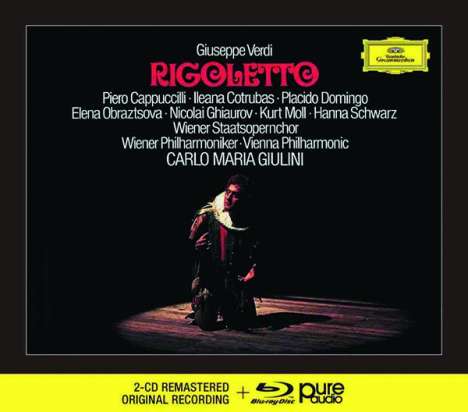 Giuseppe Verdi (1813-1901): Rigoletto (Deluxe-Ausgabe mit Blu-ray Audio), 2 CDs und 1 Blu-ray Audio