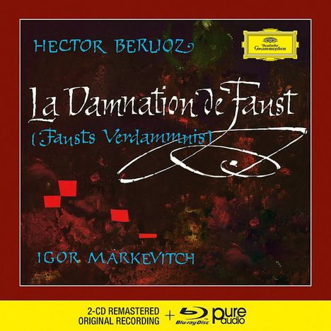 Hector Berlioz (1803-1869): La Damnation de Faust (Deluxe-Ausgabe mit Blu-ray Audio), 2 CDs und 1 Blu-ray Audio