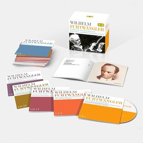 Wilhelm Furtwängler - Complete Recordings on Deutsche Grammophon and Decca, 34 CDs und 1 DVD