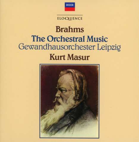 Johannes Brahms (1833-1897): Symphonien Nr.1-4, 8 CDs
