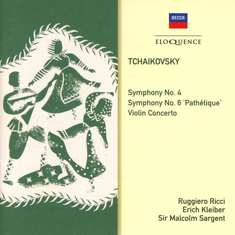 Peter Iljitsch Tschaikowsky (1840-1893): Symphonien Nr.4 &amp; 6, 2 CDs