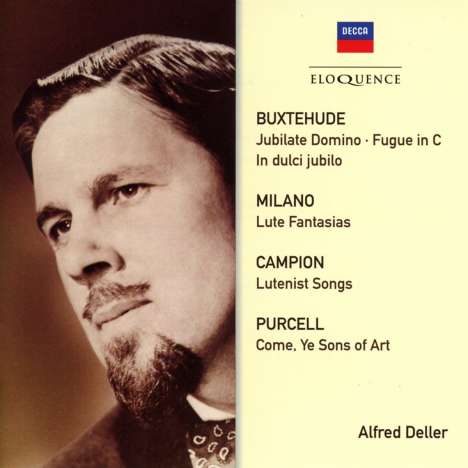 Alfred Deller - Buxtehude / Milano / Campion / Purcell, CD