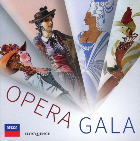 Decca Opera Gala - From Adam to Zandonai, from 1954 to 1996, 20 CDs