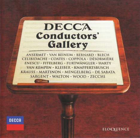 Decca Conductors' Gallery, 21 CDs