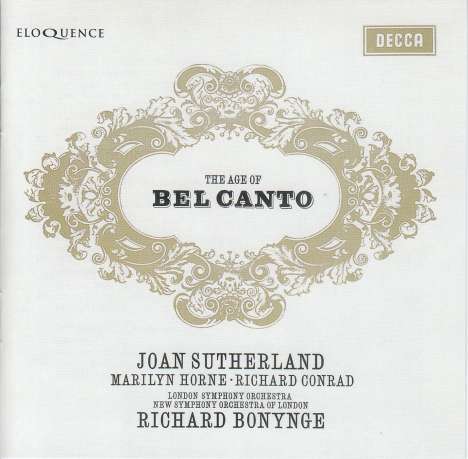 The Age of Bel Canto, 2 CDs