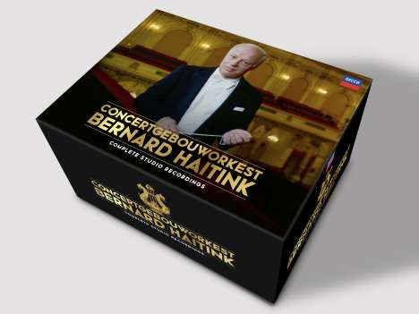 Bernard Haitink &amp; Concertgebouw Orkest - Complete Studio Recordings, 113 CDs und 4 DVDs